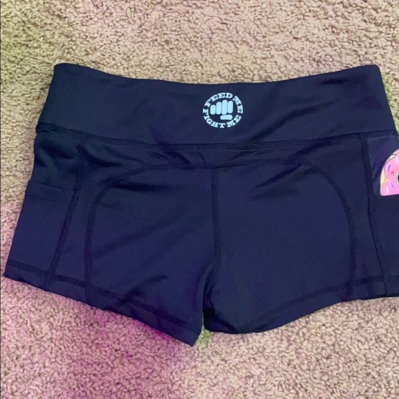 FEED ME FIGHT ME booty shorts - Picture 3 of 4